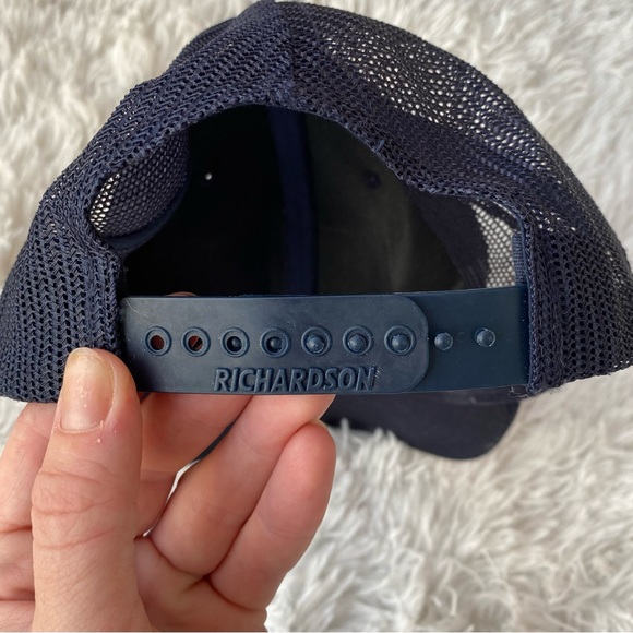 RICHARDSON • Island Coastal Lager Navy Snapback Trucker Hat - Charleston, SC - Picture 6 of 15